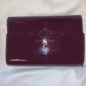 Kate Spade Wallet Pink Stripes